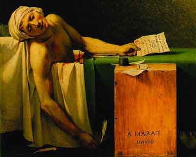 女人让战争走开：大卫画作欣赏