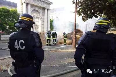 法国农民抗议现场2