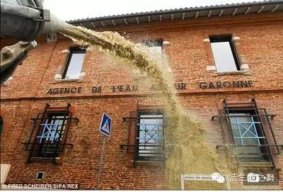 法国农民抗议现场5