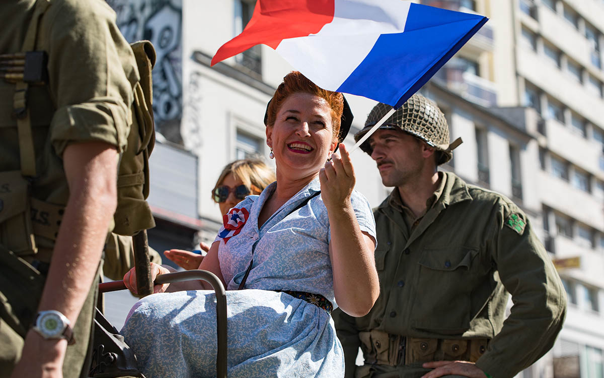 1944年巴黎解放——盟军进入巴黎