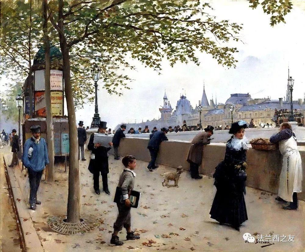 美女，100年后巴黎老地方见