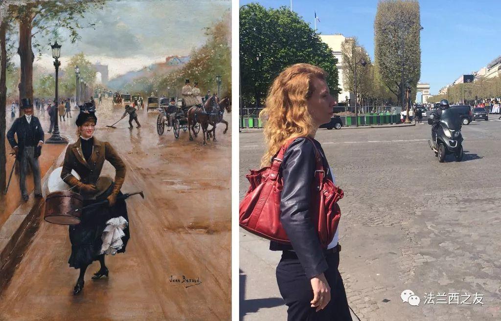 香榭丽舍大街·19世纪油画
