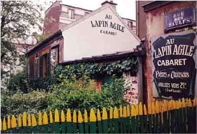 巴黎咖啡馆场景