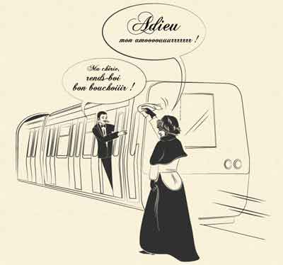 忍俊不禁的巴黎地铁行为规范