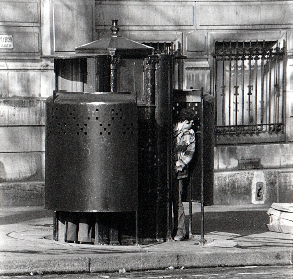 欧洲街头公共厕所遗存